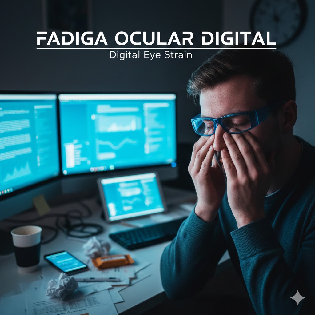Fadiga Ocular Digital: Seus Olhos na Era dos Dispositivos